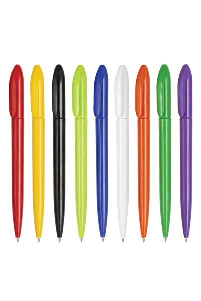 Liva Promosyon 50 قلم حبر جاف ملتوي