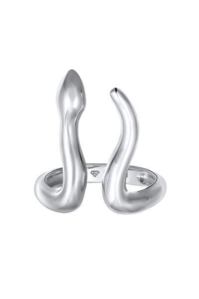 ELLI Schlange Ring aus 925er Sterlingsilber