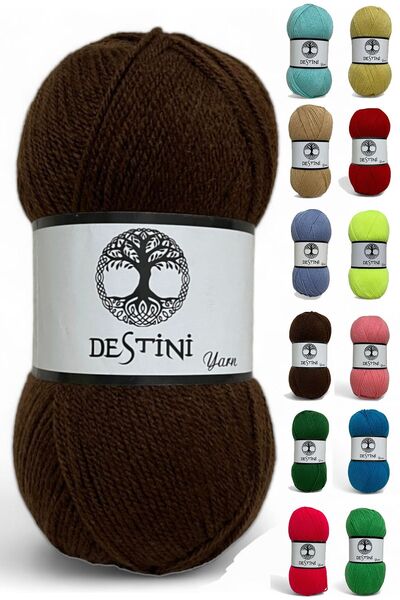 destini Frigarui de 300 de metri 3-3,5 croșetat 2,5 lână multicoloră pentru b...