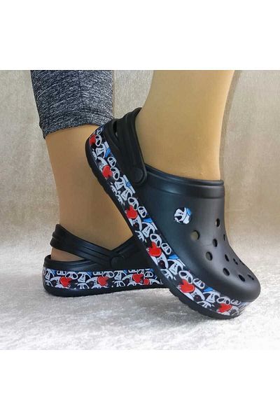 SAGİYEEK Daily Use Women's Slippers Non-Slip Sole Trend Hospital Nurse Doctor