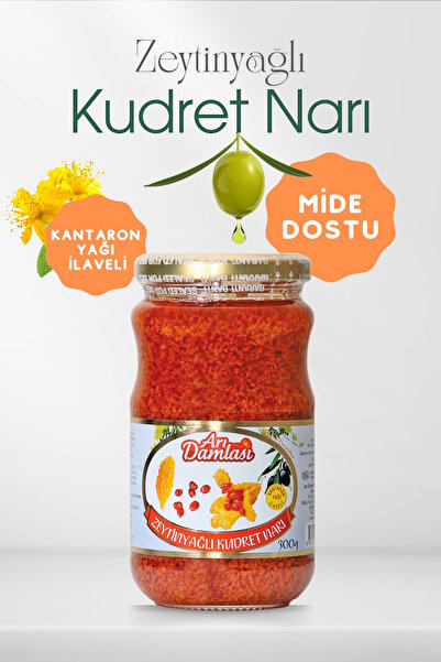 Arı damlası ZEYTİNYAĞLI KUDRET NARI (SARI KANTARON İLAVELİ) 300 GR 2'Lİ PAKET