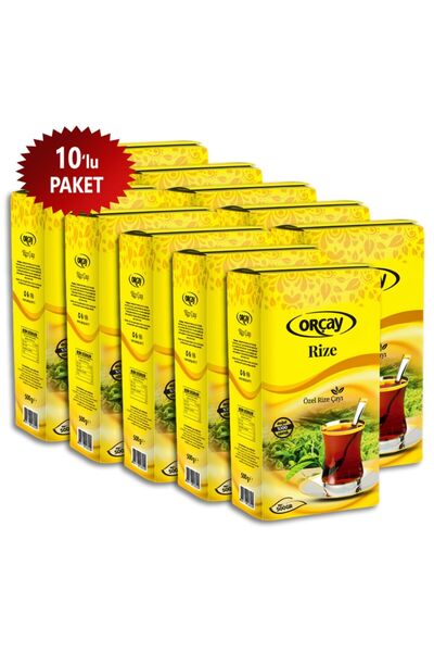 ORÇAY Rize Çay, 500 Gr X 10 'lu