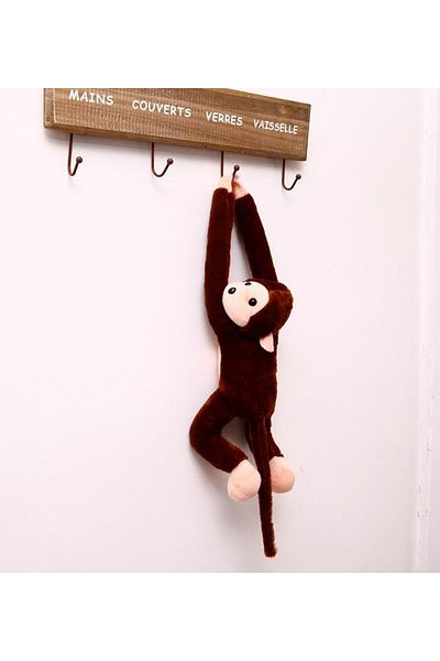 Sole Plush Monkey, Sleeping and Playmate That Can Stick Hands -70 Cm