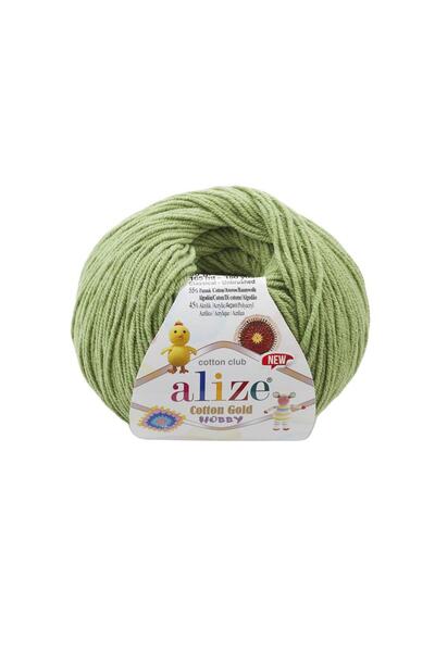 Alize Βαμβακερό χρυσό Hobby New 485 Ξηρή μέντα