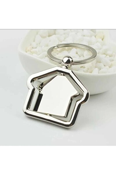 Metal Married Keychain 360 Degree Rotatable Boxed Keychain Black Gly- 834 Metal