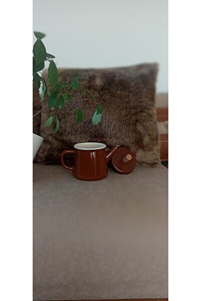 Plus Kitchen Marbled Enamel Retro Teapot 850 ml Herbal Tea Milk Pot Oil Pot