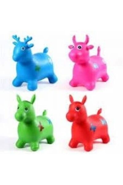 CAN OYUNCAK Aden Oyuncak Şişme Plateş Eşek Hayvanlar