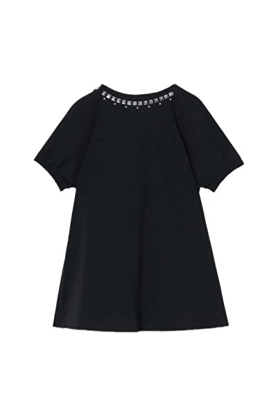 BURBERRY Çocuk Embellished TB Monogram Elbise