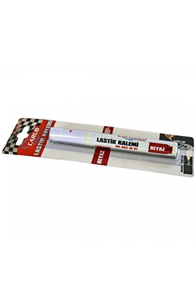 Carub Lastik Yazma Kalemi Beyaz Br4621007