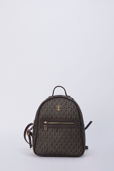 Pierre Cardin Dámský batoh – malá abeceda, káva, 05Po22Y1541