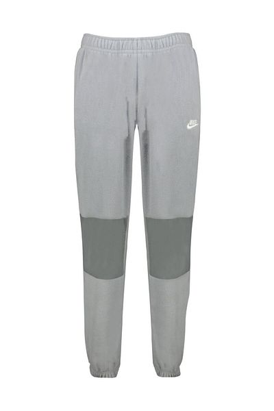 Nike Club Fleece Ύφασμα - Παντελόνι Jogger Grey Winterized