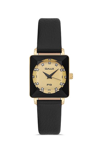 Omax Leather Women's Watches 00ZES002QB01