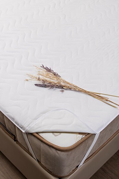 MAGİTOPTAN Kapitoneli Tek Kişilik Yatak Koruyucu Sıvı Geçirmez Alez (90 X 200 )