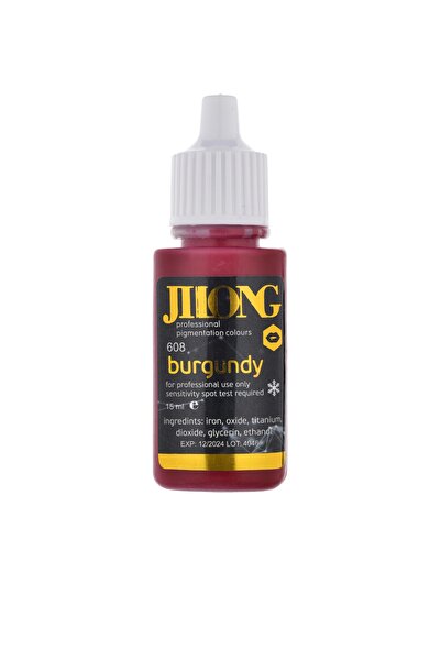 Jilong Kalıcı Makyaj Dudak Boyası Burgundy #608 , 15 ml