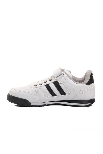 WALKWAY Pantofi sport alb negru Pu pentru fete