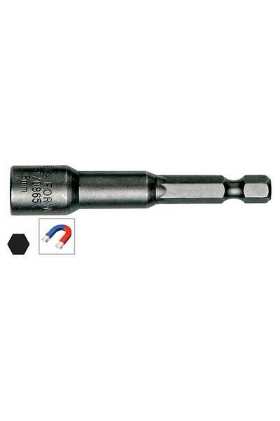 Ceta 17x65mm Form Magnetic Socket Bit - NUT HOLDER