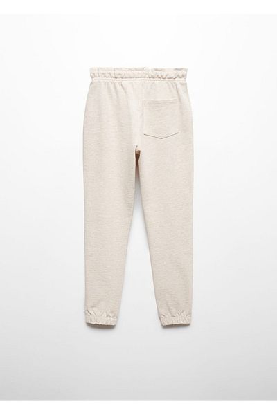 MANGO Kids Βαμβακερό παντελόνι Jogger
