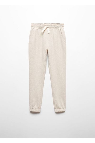 MANGO Kids Βαμβακερό παντελόνι Jogger