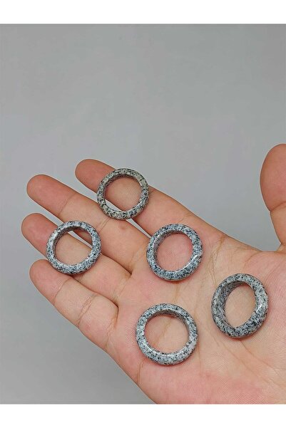 Yasamtohumu خاتم جاسبر 6 ملم - مقاس قياسي سميك (51510)