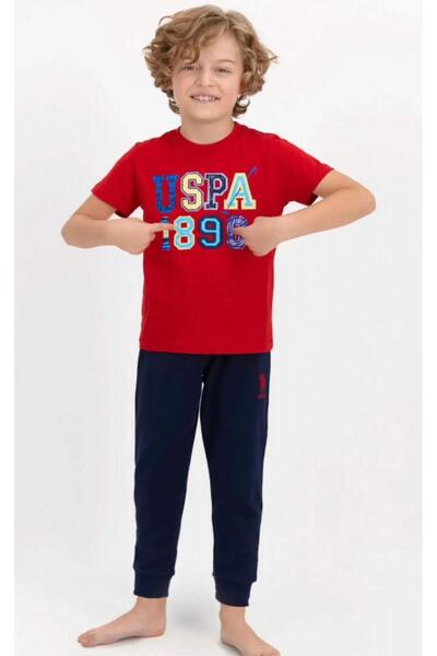 İpek Boy's Short Sleeve Pajama Set