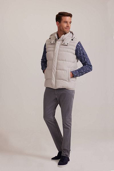 Ysf Men's Stone Regular Fit Vest