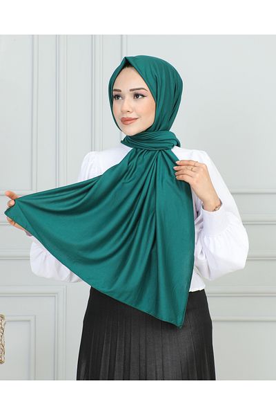 JAWEL ŞAL Emerald Green Combed Shawl - 1941 Model