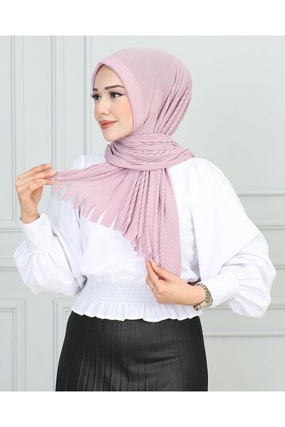 JAWEL ŞAL 1943 Model Practical Powder Color Shawl