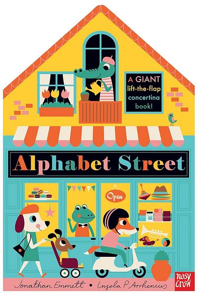 Penguin Books Jonathan Emmett - NC Alphabet Street Board Book