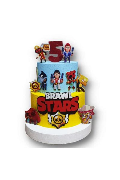 bizdenpastacılık Brawl Stars Model Cake