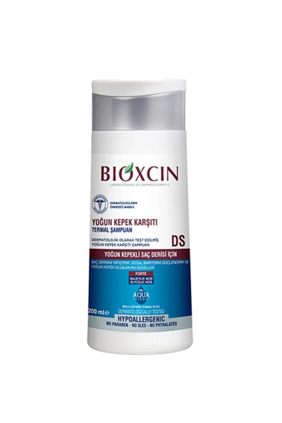 Bioxcin Aqua Thermal Yoğun Kepek Karşıtı Şampuan Ds 200mlmf-Diş Beyazlatıcı Köpük Hediye-