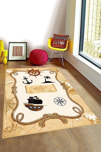 Bebişim Halı Korsanlı Bi219 Çocuk Odası Halısı