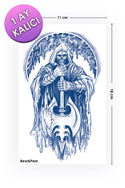 BP Tattoo 1 Ay Kalıcı Tattoo Gerçek Dövme Görünümlü Geçici Dövme