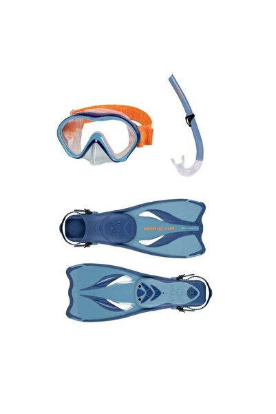 Beuchat SET PMS OCEO, Yetişkin, Mavi Bahar