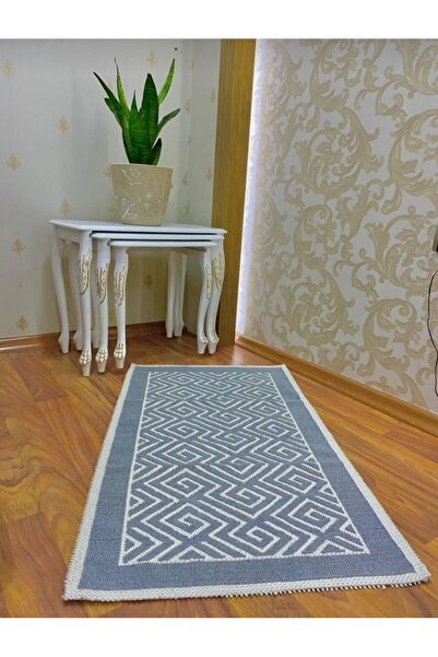 Berkut home % 100 Dağal Bukle Pamuklu Kilim, Paspas, Yolluk 80x200