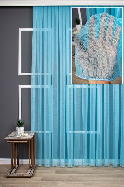 elision home Сучасні візерункові плетені прозорі штори, 350x270, звичайний во...