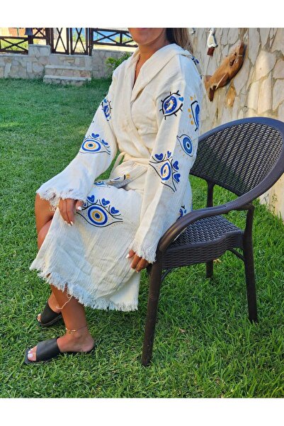 vengri Müslin Peştemal,Buldan Bornoz,Beachwear,Kimono,Kaftan,%100 Pamuk,Evile...