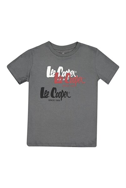 Lee Cooper Henri Boy's O Neck T-Shirt A.Fume