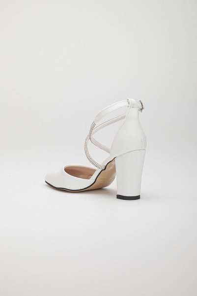 Rabensa Women's New Season Cross Stone Classic Heeled Shoes