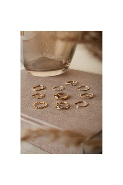 Swarovski Constella Goldfarbener Ring 5642623