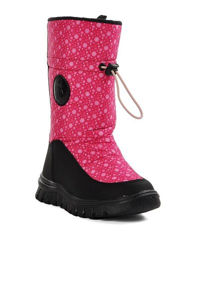 Cool Φούξια Παιδικά Snow Boots με Fleece Εσωτερικά