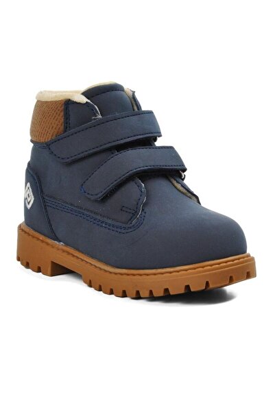 Aspor Pepino Navy Blue Velcro Baby Boots