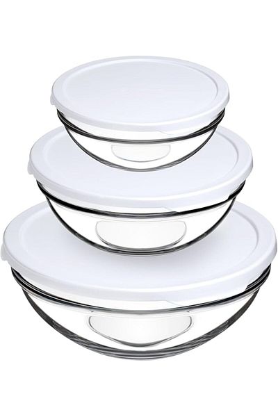 Paşabahçe 3-Piece Chefs Storage Container Set - Transparent