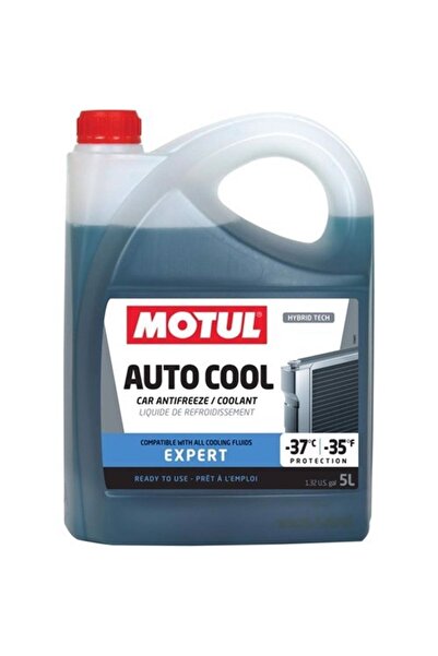 Motul AUTO COOL EXPERT -37C 5 LT. Soğutma Sıvısı ve Antifiriz Uyumlu