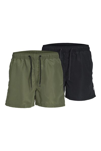 Jack & Jones Badehose 2er-Pack Regular Fit Badehose