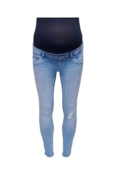 ONLY MATERNITY Skinny Jeans Olmblush Mittlere Taille Skinny Fit Jeans