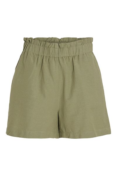 VILA Shorts mit Paperbag-Tasche
