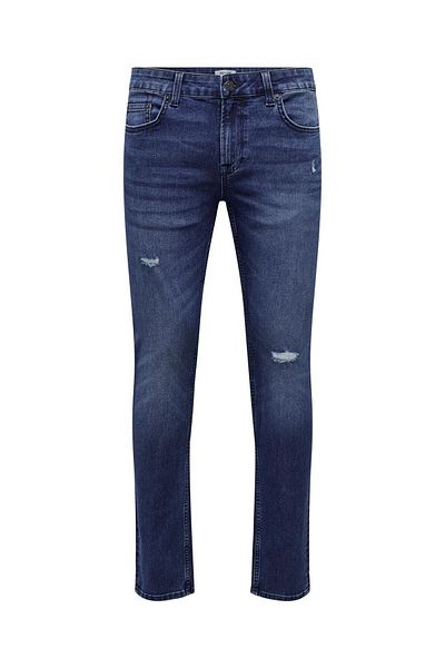 Only & Sons Slim Fit Kot Pantolon Onsloom Orta Bel Slim Fit Kot Pantolon