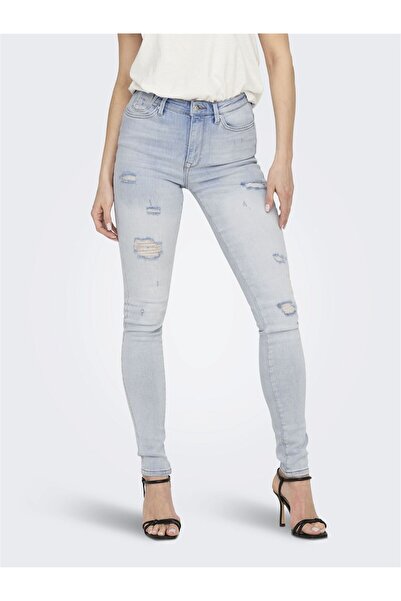 ONLY Skinny Jeans von Onlforever, hohe Taille, Skinny Fit, Jeans