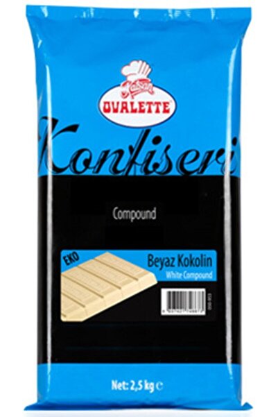 Katsan Ovalette Beyaz Eko Kuvertür 2,5 gr