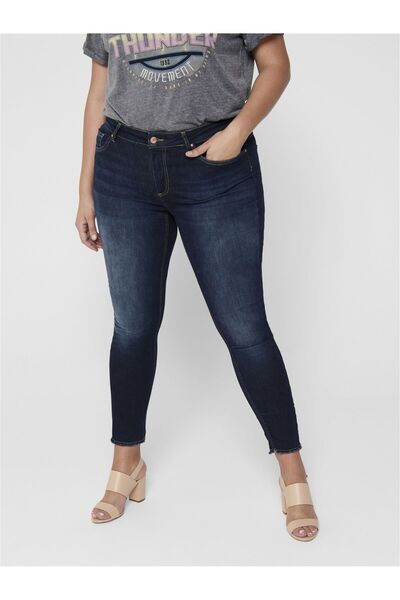 Only Carmakoma Skinny Jeans Carwilly Mittlere Taille Skinny Fit Jeans